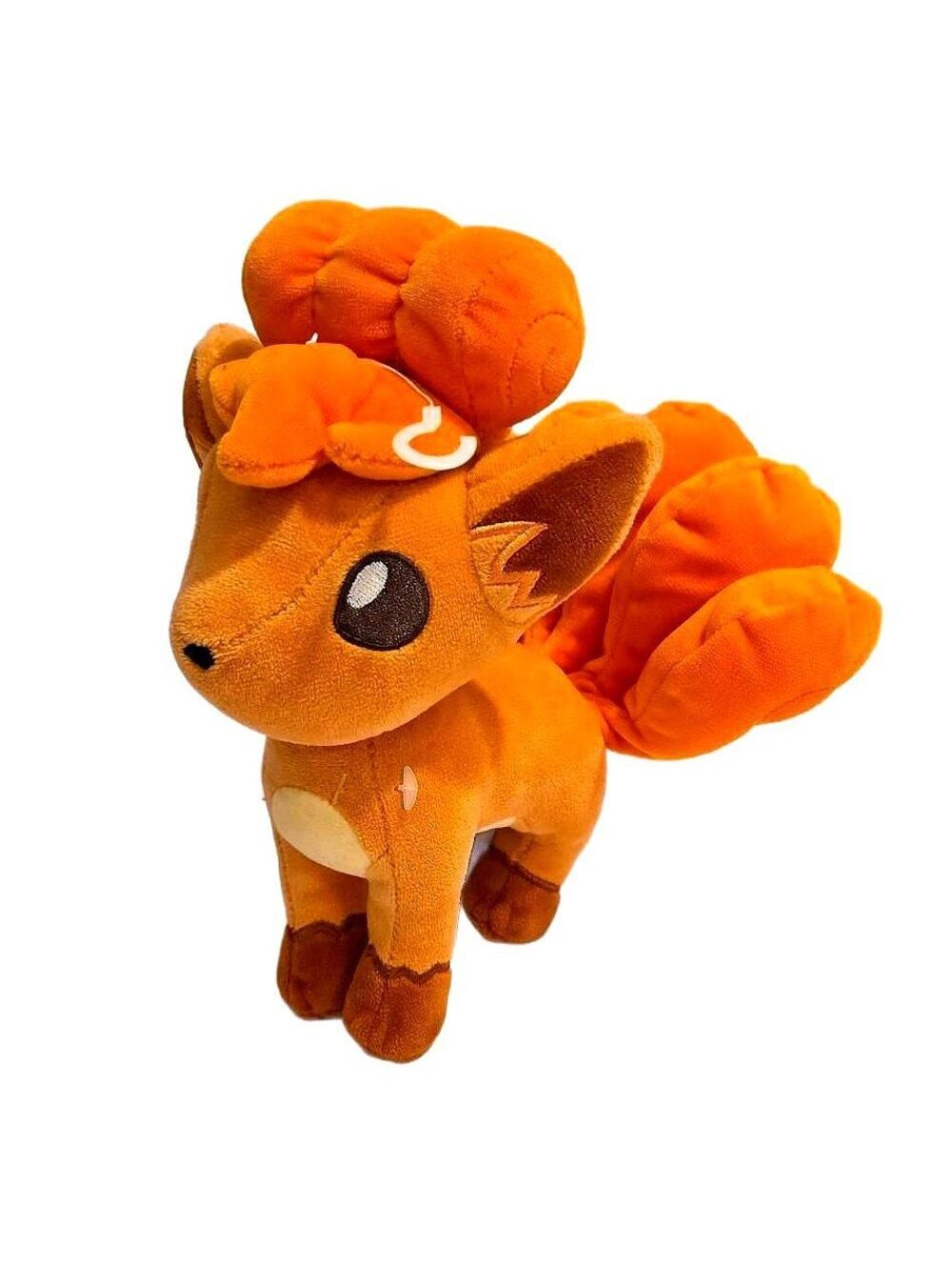 Pokémon Vulpix Plush 8" Jazwares Kanto Gen 1 Orange Stuffed Animal Mint